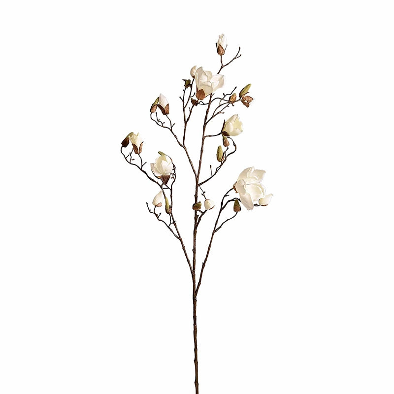 Single 97 cm White Magnolia Stem