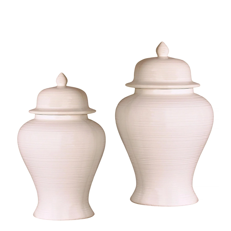 White Ceramic Jar