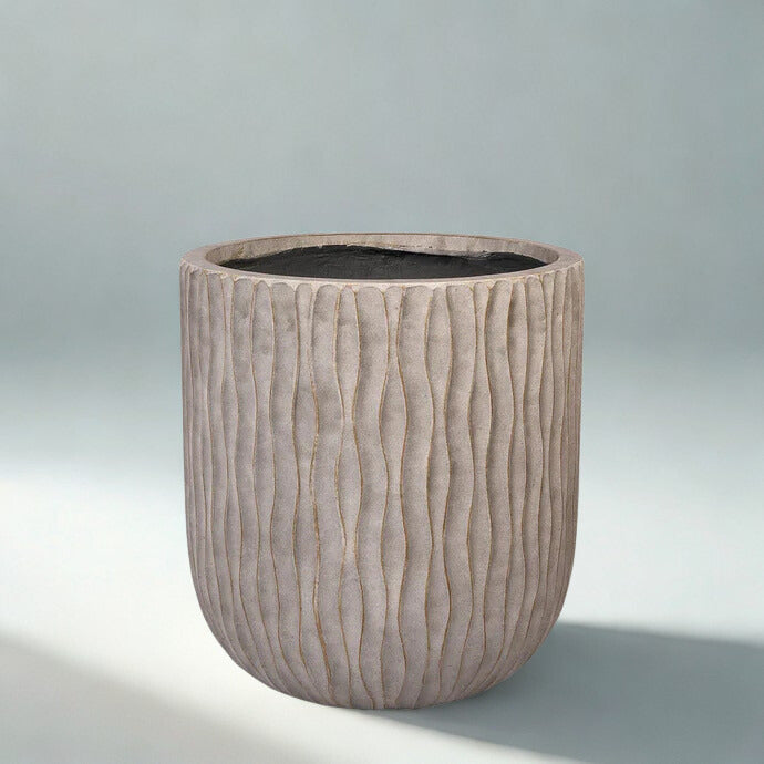 Round Ficonstone Tree Pot - SMALL