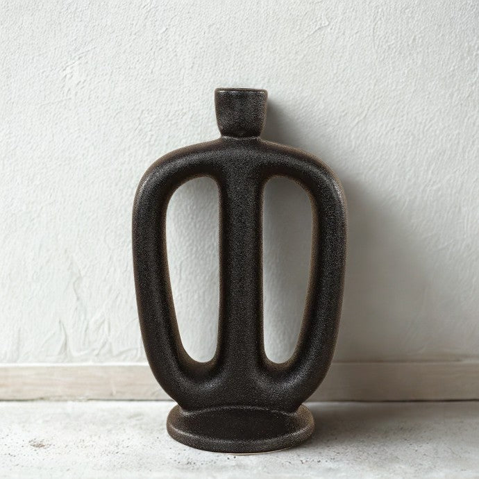 CERAMIC CANDLE HOLDER
