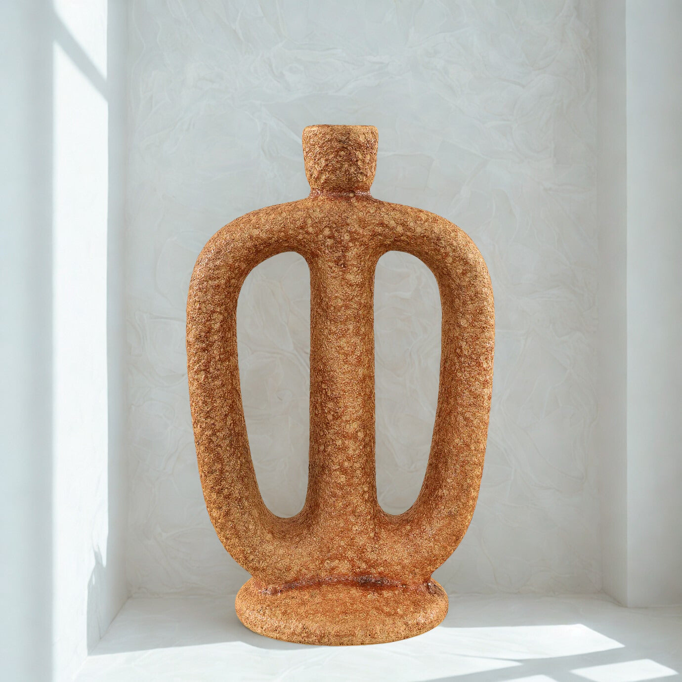 CERAMIC CANDLE HOLDER