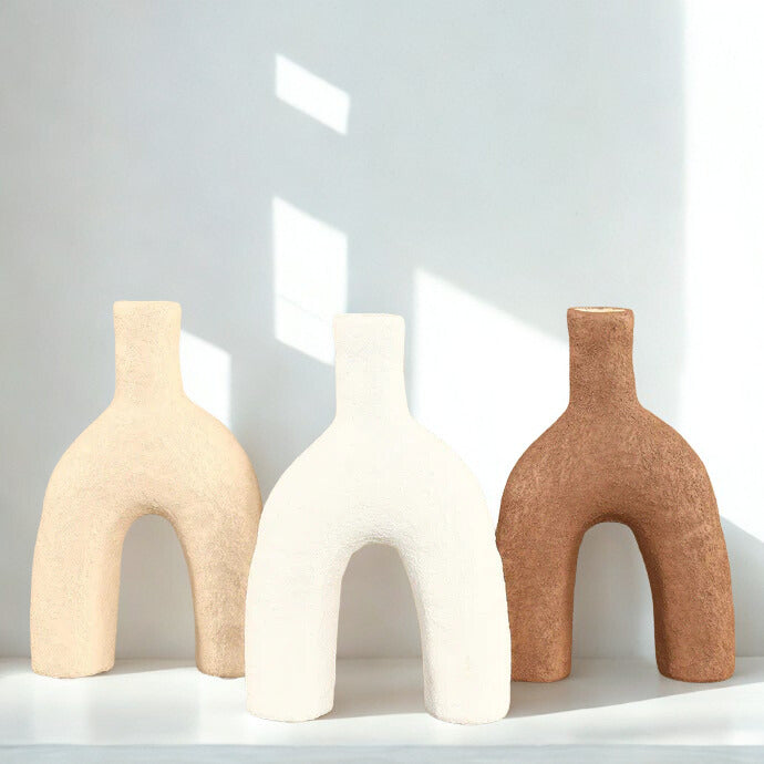 CERAMIC CANDLE HOLDER