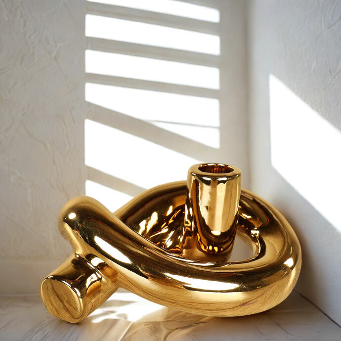 CERAMIC CANDLE HOLDER