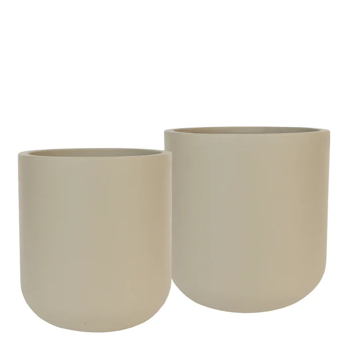 Grey Concrete Pot Small