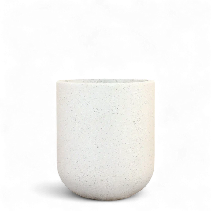 White Terrazzo Pot Small