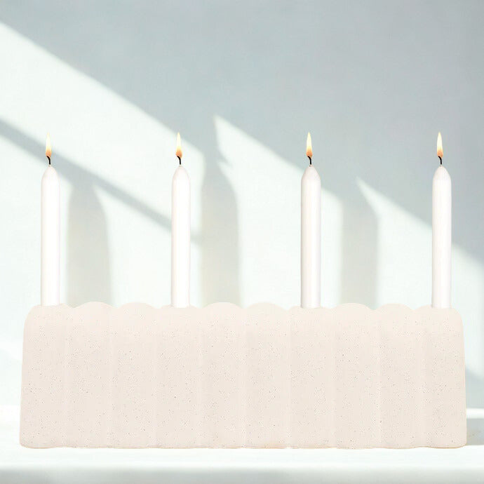 CERAMIC CANDLE HOLDER