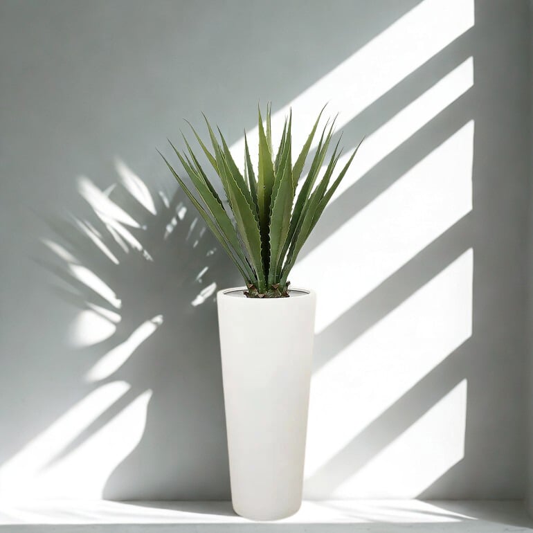 ARTIFICIAL AGAVE PLANT 100CM