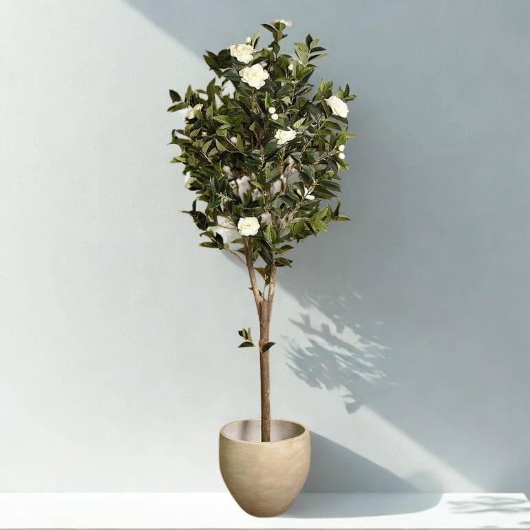 ARTIFICIAL CAMELLIA TREE 210CM