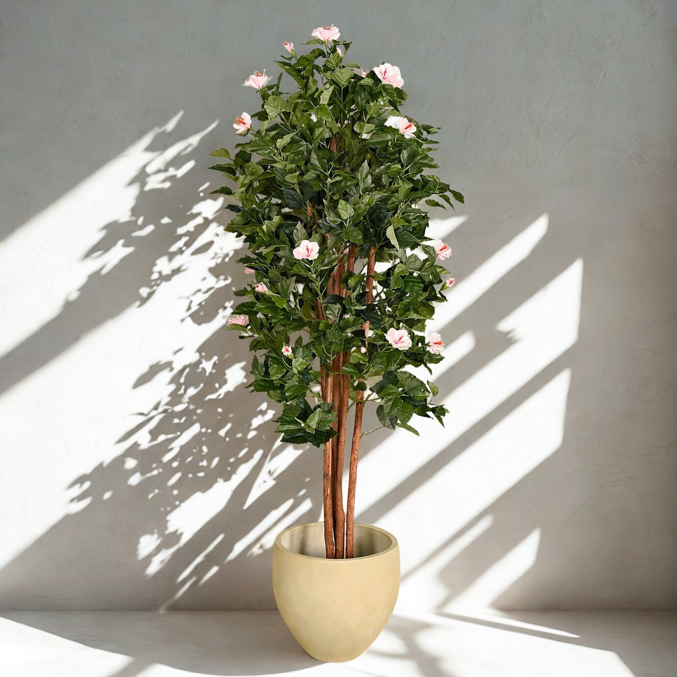 ARTIFICIAL HIBISCUS TREE 180CM