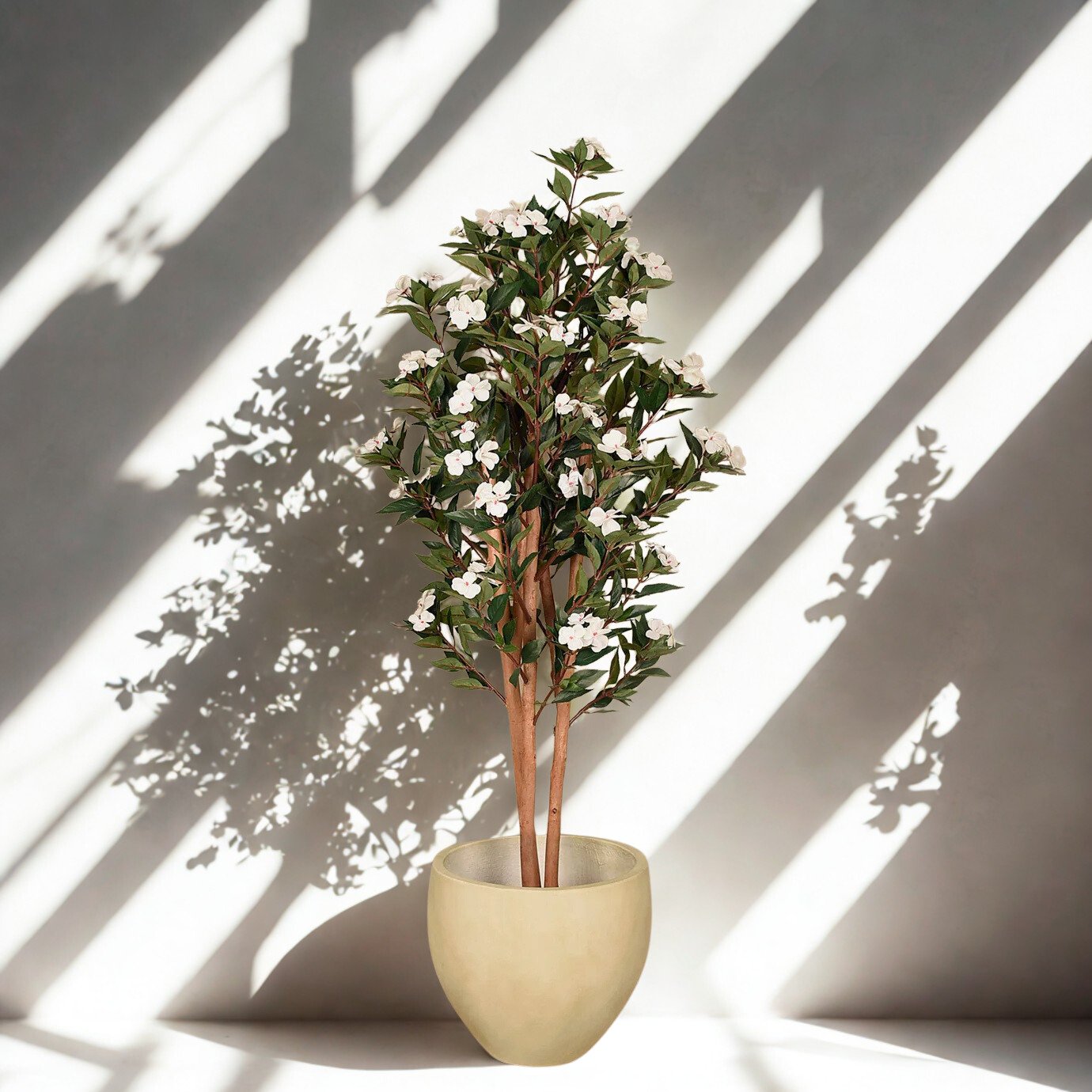 ARTIFICIAL IMPATIENS TREE 150CM