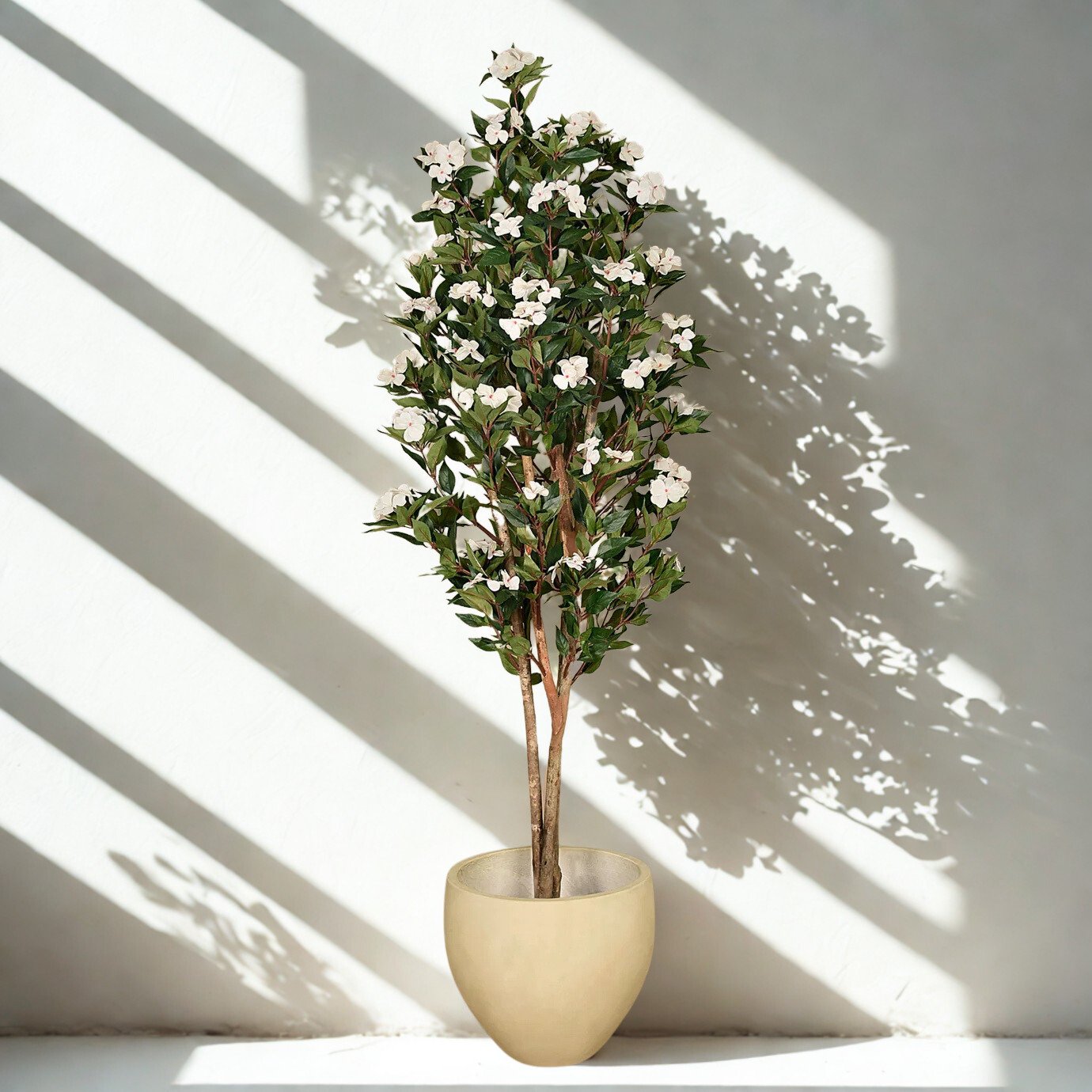 ARTIFICIAL IMPATIENS TREE 180CM