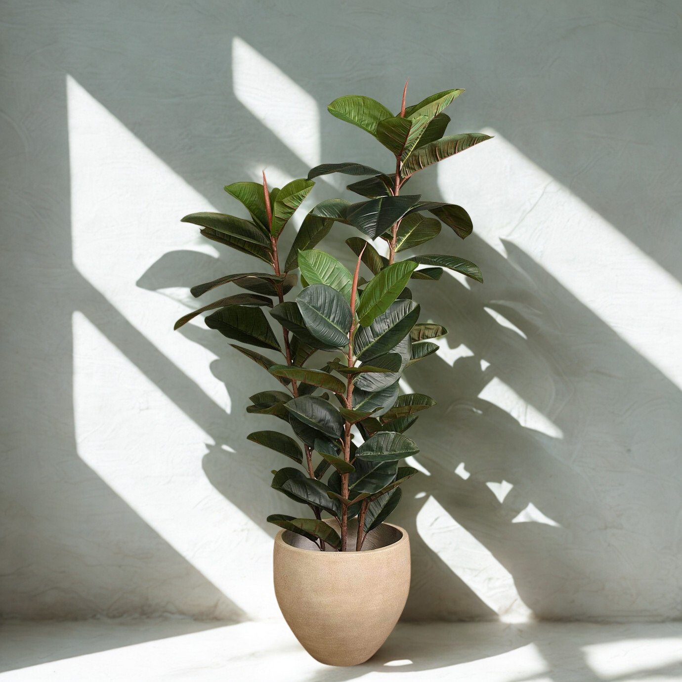 ARTIFICIAL RUBBER PLANT 160CM