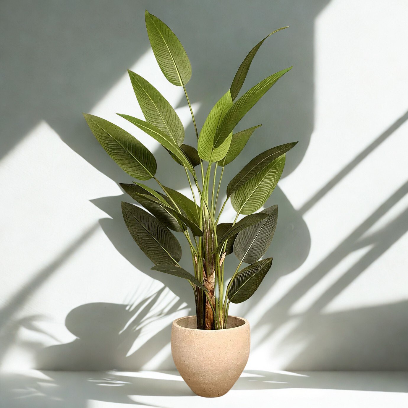 ARTIFICIAL STRELITZIA PALM 195CM