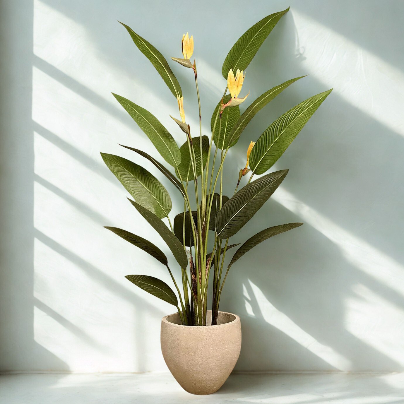 ARTIFICIAL STRELITZIA PALM 195CM