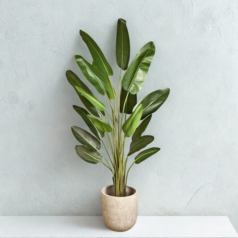 ARTIFICIAL TRAVELERS PALM TREE 235CM