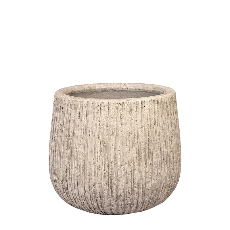 Bark Texture Ficonstone Tree Pot