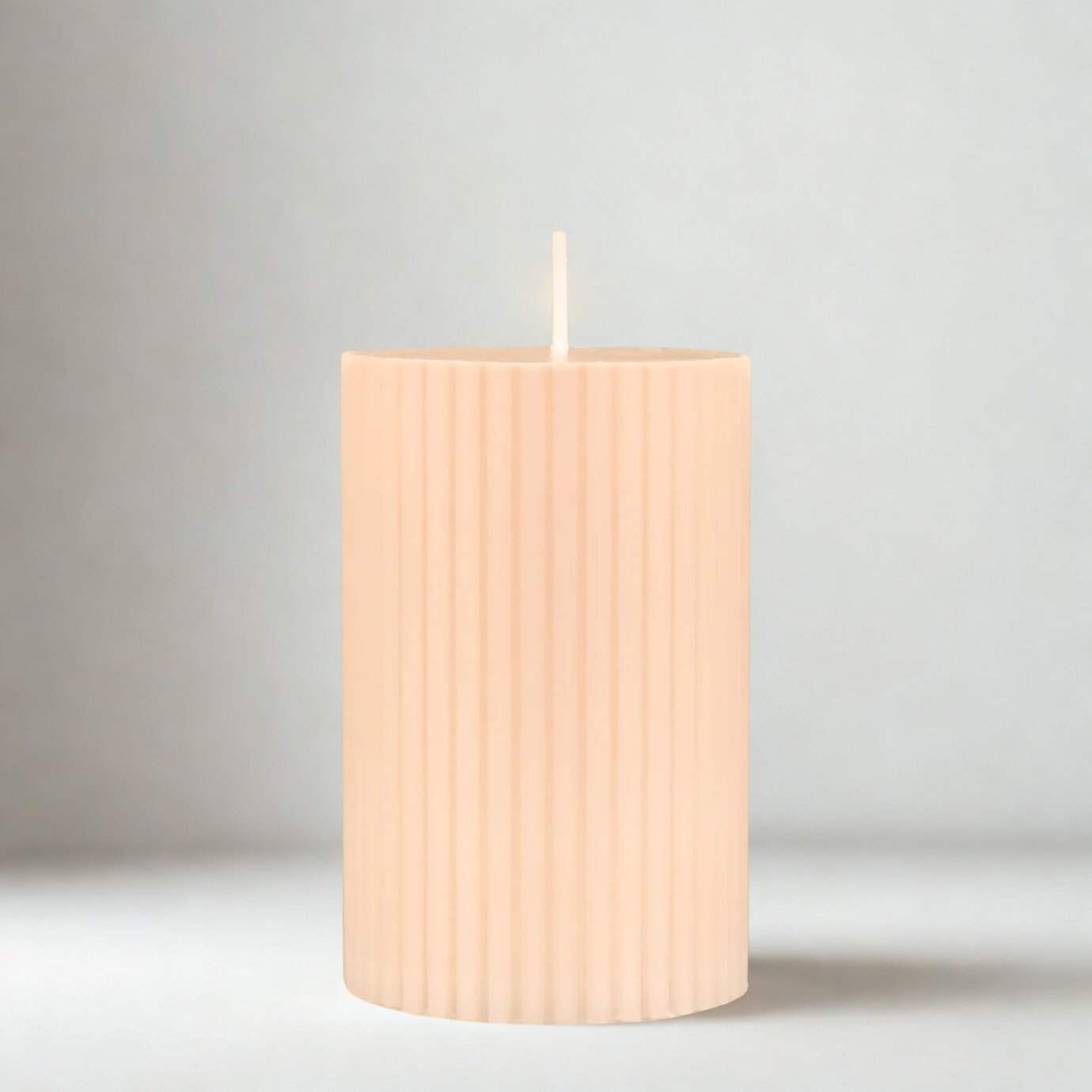 CANDLE - PILLAR 23512-WH