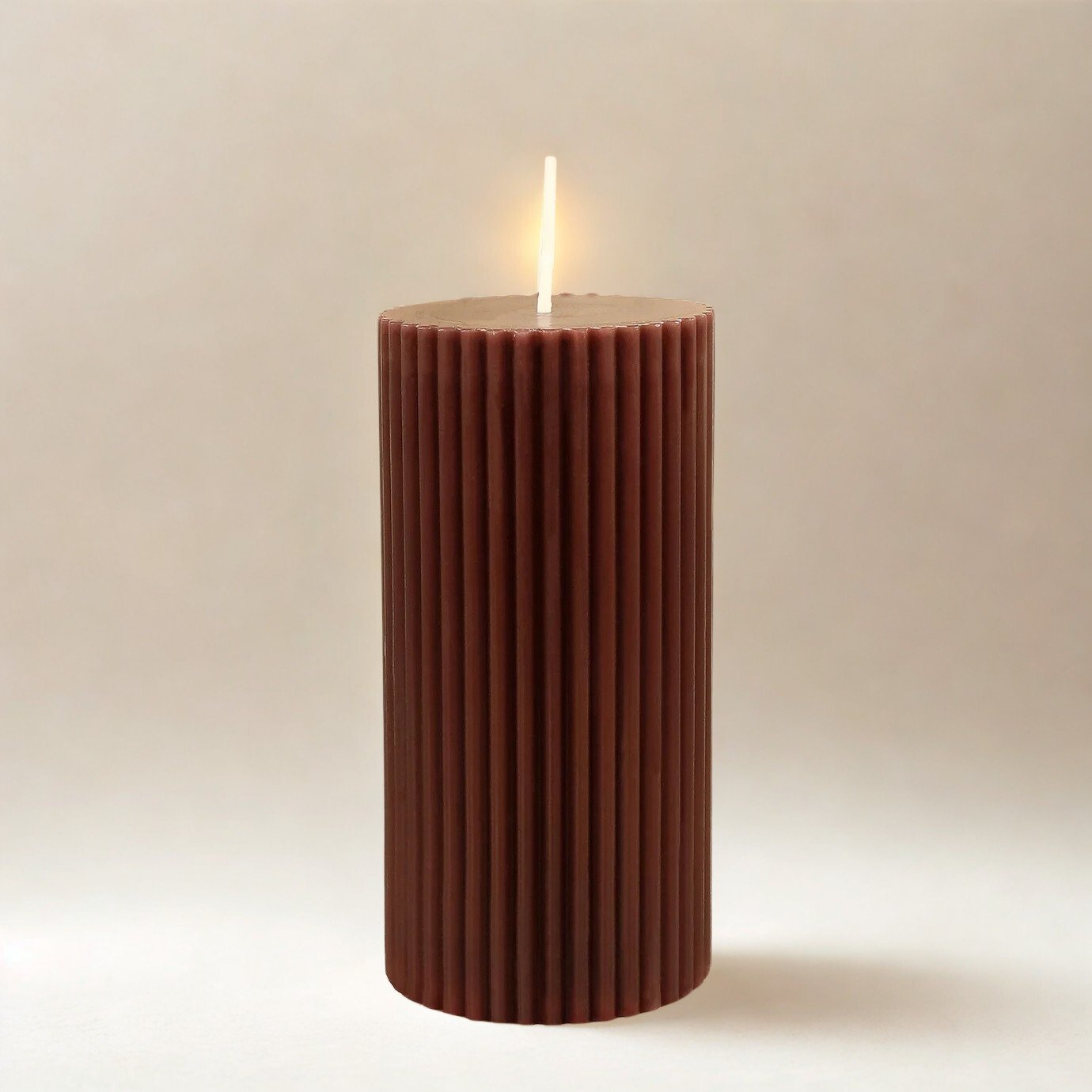 CANDLE - PILLAR 23512-WH