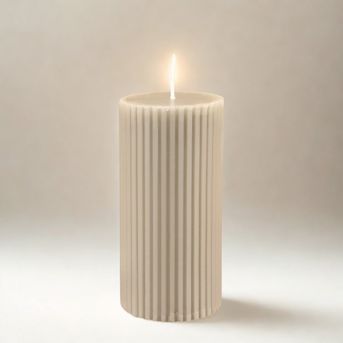 CANDLE - PILLAR 23512-WH