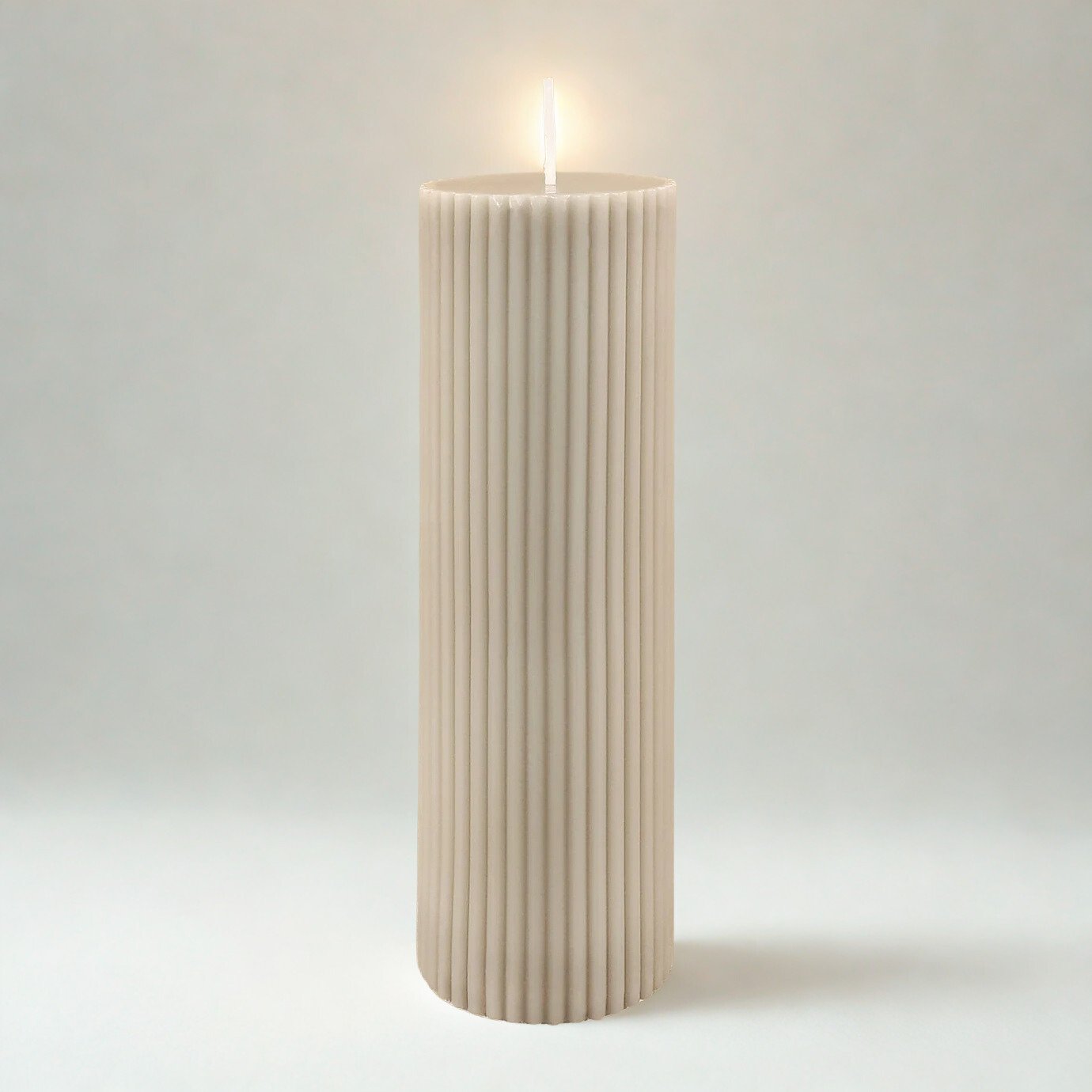 CANDLE - PILLAR 23512-WH