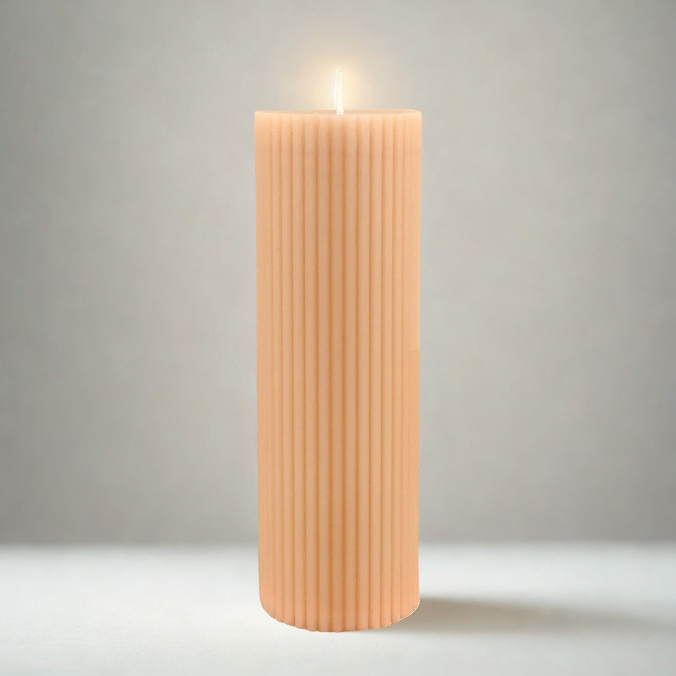CANDLE - PILLAR 23512-WH