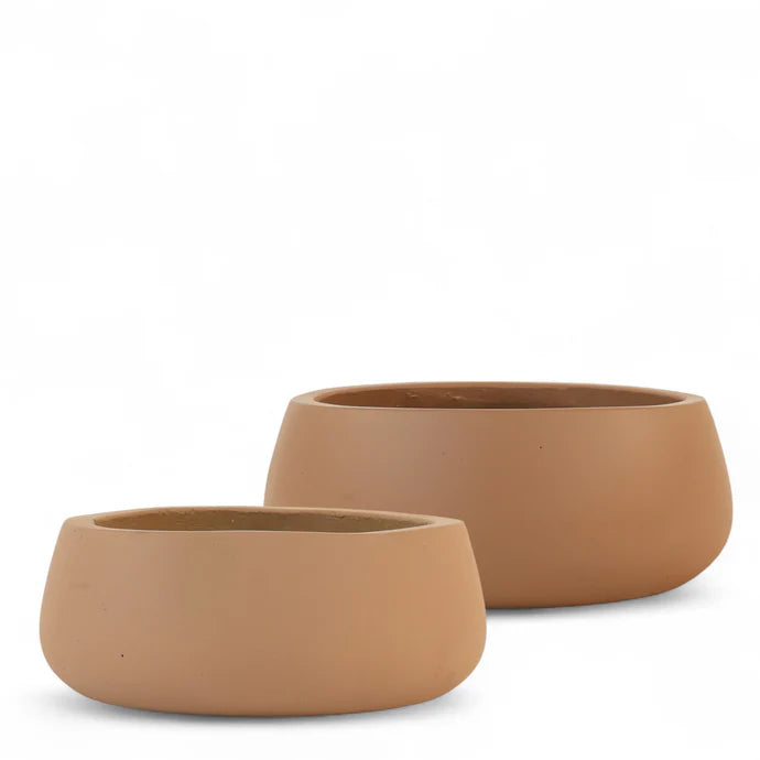 Round Cement Pot Large