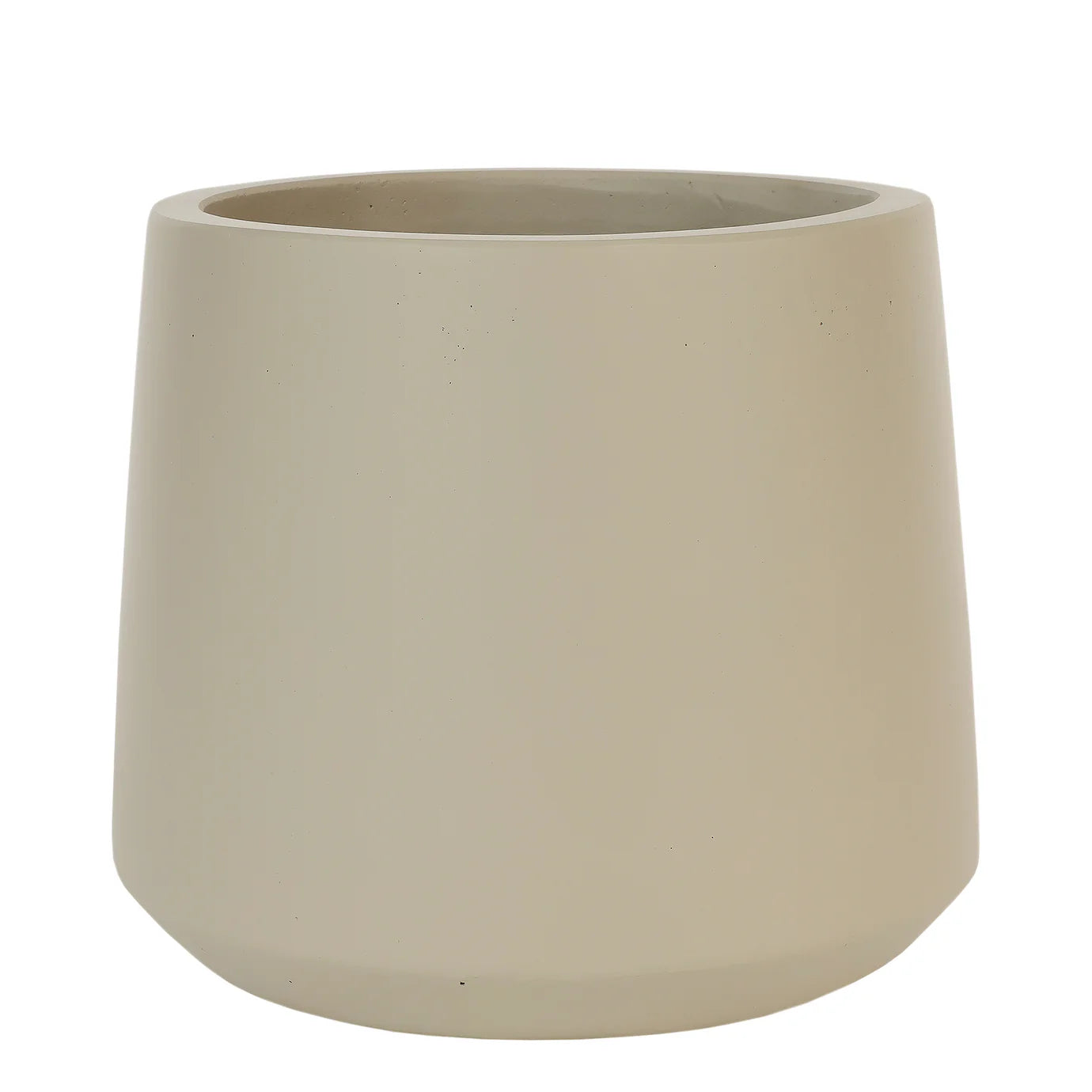 Large Round Cement Tree Pot