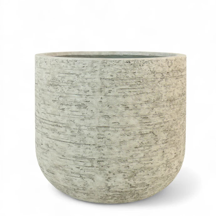 Round Ficonstone Pot Large