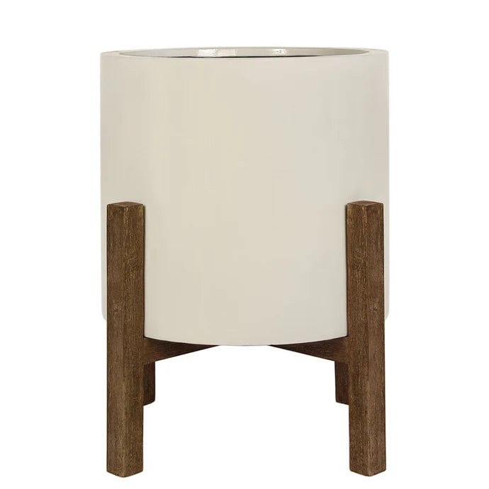 Round Ficonstone Pot Small