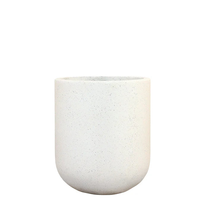 White Terrazzo Pots Medium