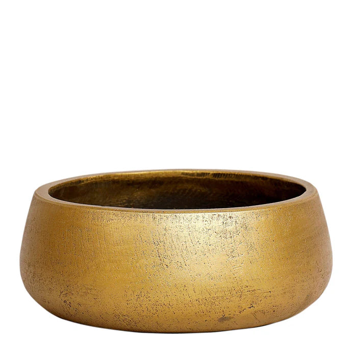 Cement Pot Gold - Medium