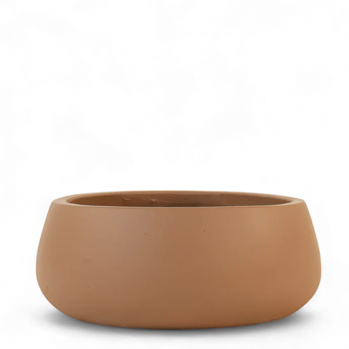 Round Cement Pot Large