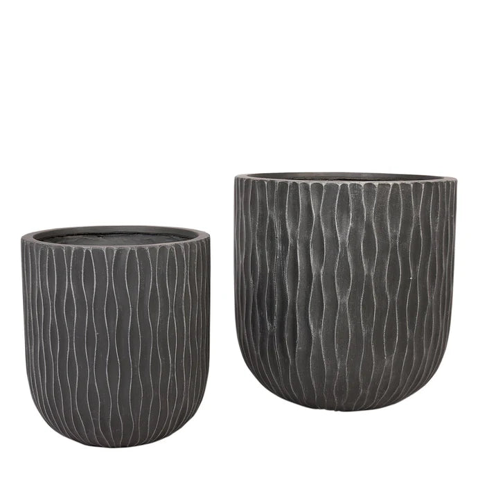 Round Ficonstone Tree Pot Large